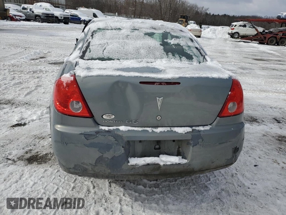 2008 Pontiac G6 1SV Value Leader with VIN 1G2ZF57B684125295, listed as a Copart auction lot 44333715 with 125,713 mi miles and Salvage Title. Bid and sale history available at carsss.com. Image 6.