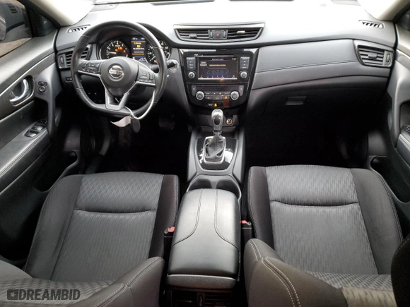 2020 Nissan Rogue SV with VIN JN8AT2MV9LW121709, listed as a Copart auction lot 52687575 with 90,519 mi miles and Salvage Title. Bid and sale history available at carsss.com. Image 8.