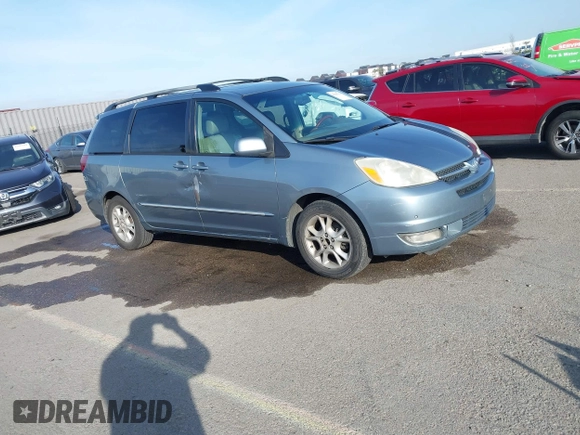 2004 Toyota Sienna XLE with VIN 5TDZA22C44S199922, listed as a IAAI auction lot 41605113 with 228,824 mi miles and . Bid and sale history available at DreamBid. Image 1.
