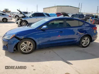2020 Hyundai Elantra SEL z VIN 5NPD84LF8LH588478, wystawiony jako Copart lot #48205495 z przebiegiem 55 119 mil mil oraz Szkoda całkowita • Salvage title. Historia ofert i sprzedaży dostępna na DreamBid. Obrazek 1.