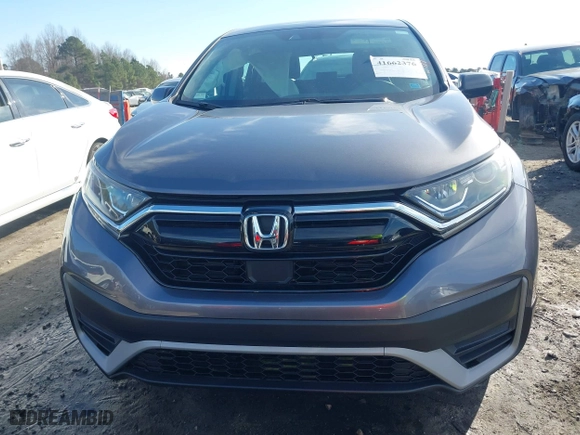 2021 Honda CR-V LX with VIN 5J6RW1H25ML007249, listed as a IAAI auction lot 41662376 with 11,907 mi miles. Bid and sale history available at carsss.com. Image 12.