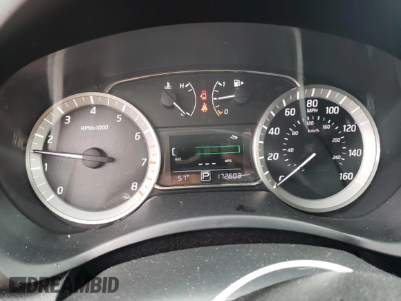 2013 Nissan Sentra S with VIN 3N1AB7APXDL709856, listed as a Copart auction lot 48317025 with 172,603 mi miles and Salvage Title. Bid and sale history available at DreamBid. Image 9.