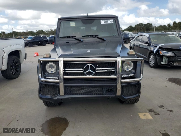 2016 Mercedes-Benz G-Class G 63 AMG with VIN WDCYC7DF5GX261637, listed as a Copart auction lot 74528134 with 0 mi miles and Salvage Title. Bid and sale history available at carsss.com. Image 5.