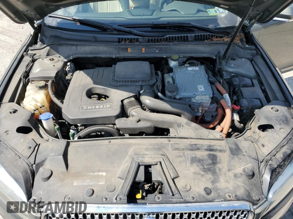 2017 Lincoln MKZ Hybrid Reserve with VIN 3LN6L5MU8HR611221, listed as a Copart auction lot 63391735 with 154,584 mi miles and Clean title. Bid and sale history available at DreamBid. Image 11.