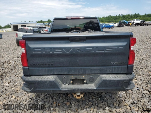 2019 Chevrolet Silverado 1500 Custom with VIN 1GCRYBEH1KZ380247, listed as a Copart auction lot 65769894 with 64,332 mi miles and Salvage Title. Bid and sale history available at DreamBid. Image 6.