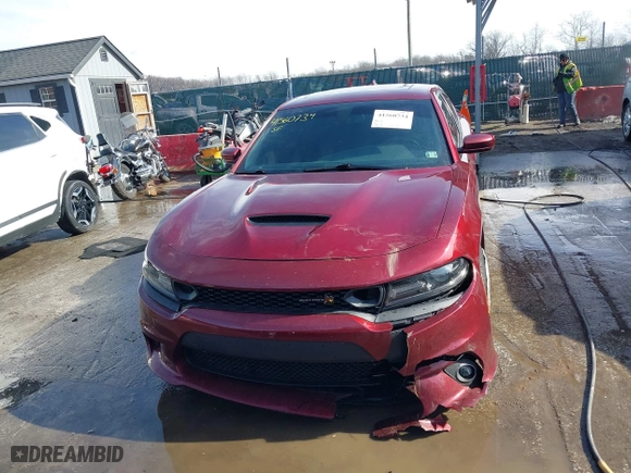 2020 Dodge Charger Scat Pack with VIN 2C3CDXGJ9LH181998, listed as a IAAI auction lot 41560734 with 114,049 mi miles. Bid and sale history available at carsss.com. Image 12.
