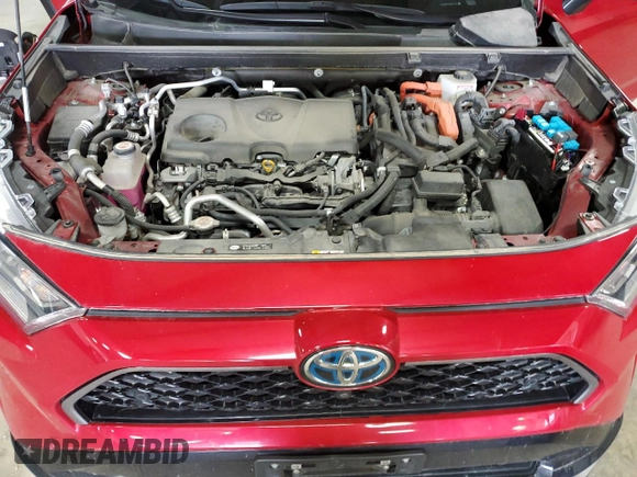 2021 Toyota RAV4 XSE with VIN JTMFB3FV3MD027720, listed as a Copart auction lot 58349905 with 48,313 mi miles and Salvage title. Bid and sale history available at DreamBid. Image 12.