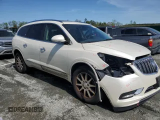 2015 Buick Enclave Leather with VIN 5GAKVBKDXFJ114081, listed as a Copart auction lot 51039005 with 73,379 mi miles and Salvage Title. Bid and sale history available at carsss.com. Image 4.