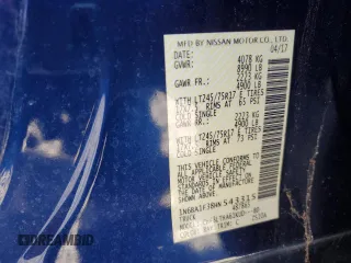 2017 Nissan Titan XD S with VIN 1N6BA1F38HN543315, listed as a Copart auction lot 88210435 with 48,314 mi miles and Clean Title. Bid and sale history available at carsss.com. Image 12.