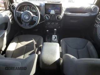 2016 Jeep Wrangler Black Bear with VIN 1C4AJWAG9GL230693, listed as a Copart auction lot 43350885 with 75,761 mi miles and Salvage title. Bid and sale history available at DreamBid. Image 8.