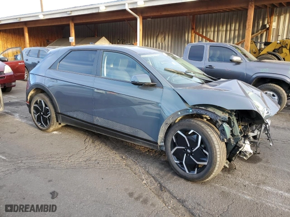 2023 Hyundai IONIQ 5 SEL with VIN KM8KNDAF0PU207197, listed as a Copart auction lot 48351605 with 10,732 mi miles and Salvage Title. Bid and sale history available at carsss.com. Image 4.