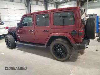 2021 Jeep Wrangler Unlimited Sahara с VIN 1C4JJXP63MW684811, выставлен на аукционе Copart как лот 55136775 с пробегом 29 901 миль миль и Списание • Salvage title. История ставок и продаж доступна на DreamBid. Изображение 2.