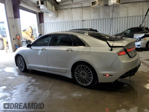 2014 Lincoln MKZ Hybrid with VIN 3LN6L2LUXER816387, listed as a Copart auction lot 57054335 with 206,313 mi miles and Non repairable. Bid and sale history available at DreamBid. Image 2.