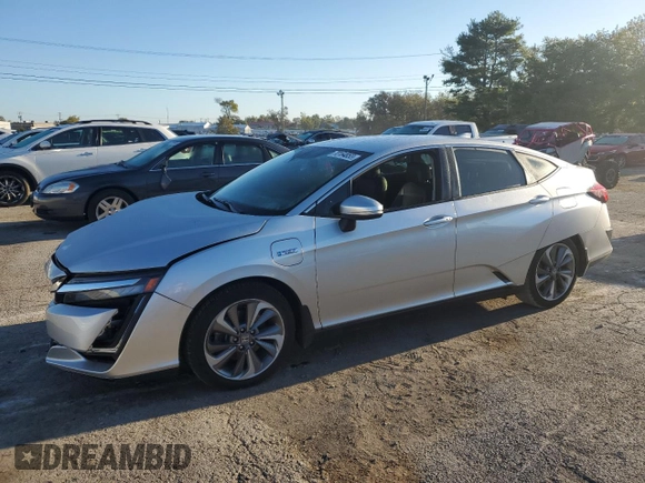2018 Honda Clarity Plug-In Hybrid Touring with VIN JHMZC5F34JC015953, listed as a Copart auction lot 70164853 with 44,922 mi miles. Bid and sale history available at carsss.com. Image 1.