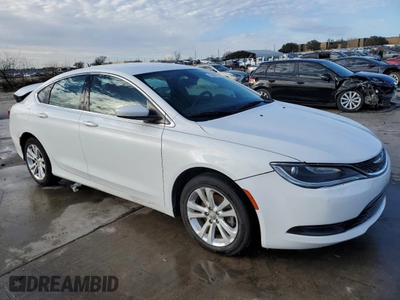 2016 Chrysler 200 Touring z VIN 1C3CCCFB7GN192548, wystawiony jako Copart lot #86601554 z przebiegiem 114 912 mil mil oraz Szkoda całkowita • Salvage title. Historia ofert i sprzedaży dostępna na DreamBid. Obrazek 4.