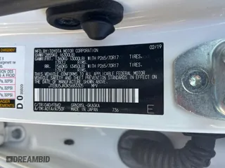 2019 Toyota 4Runner SR5 with VIN JTEBU5JR3K5683305, listed as a Copart auction lot 53866845 with 50,827 mi miles and Salvage Title. Bid and sale history available at carsss.com. Image 10.