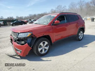 2020 Jeep Compass Latitude with VIN 3C4NJDBB6LT150324, listed as a Copart auction lot 49298845 with 44,160 mi miles and Salvage Title. Bid and sale history available at DreamBid. Image 1.