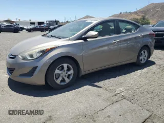 2015 Hyundai Elantra SE z VIN 5NPDH4AE1FH646574, wystawiony jako Copart lot #61109435 z przebiegiem 135 866 mil mil oraz Czysty tytuł • Clean title. Historia ofert i sprzedaży dostępna na DreamBid. Obrazek 1.