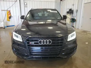 2015 Audi SQ5 Premium Plus with VIN WA1CGAFPXFA095148, listed as a Copart auction lot 52700985 with 77,576 mi miles and Clean Title. Bid and sale history available at carsss.com. Image 5.