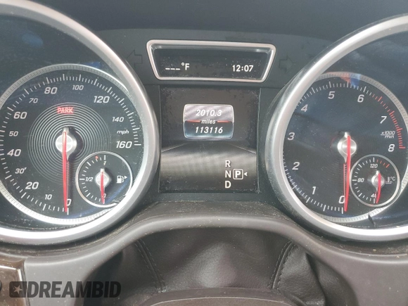 2016 Mercedes-Benz GLE 350 with VIN 4JGDA5HB7GA699158, listed as a Copart auction lot 65318615 with 113,116 mi miles and Clean title. Bid and sale history available at DreamBid. Image 9.