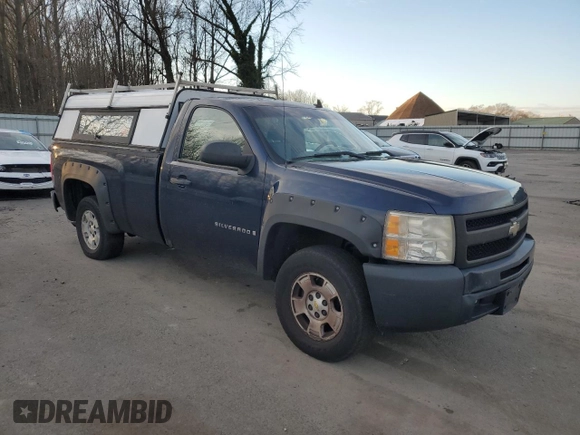 2009 Chevrolet Silverado 1500 Work Truck with VIN 1GCEC14X79Z170147, listed as a Copart auction lot 86993404 with 279,741 mi miles and Clean Title. Bid and sale history available at DreamBid. Image 4.