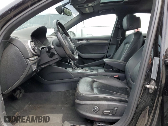 2015 Audi A3 2.0T Premium Plus with VIN WAUEFGFF4F1121431, listed as a Copart auction lot 63628503 with 0 mi miles. Bid and sale history available at carsss.com. Image 7.
