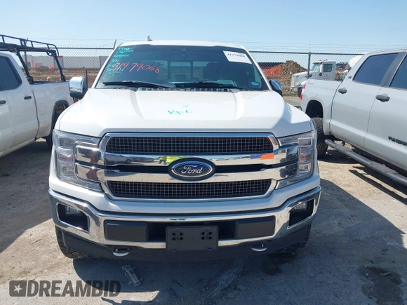 2020 Ford F-150 XL with VIN 1FTEW1E42LFC22448, listed as a IAAI auction lot 41979068 with 114,681 mi miles and . Bid and sale history available at DreamBid. Image 12.