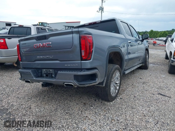 2019 GMC Sierra 1500 Denali with VIN 1GTU9FEL7KZ355632, listed as a IAAI auction lot 42487913 with 51,467 mi miles and . Bid and sale history available at DreamBid. Image 4.