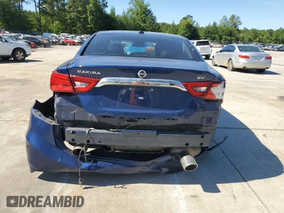 2018 Nissan Maxima SV with VIN 1N4AA6AP0JC389017, listed as a Copart auction lot 57117885 with 169,538 mi miles and Salvage title. Bid and sale history available at DreamBid. Image 6.