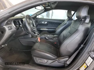 2018 Ford Mustang EcoBoost Premium with VIN 1FATP8UH9J5129484, listed as a Copart auction lot 71384364 with 100,685 mi miles and Salvage title. Bid and sale history available at DreamBid. Image 7.