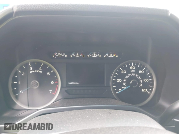 2015 Ford F-150 XL with VIN 1FTEW1CF5FKE70998, listed as a IAAI auction lot 41794930 with 189,769 mi miles and . Bid and sale history available at DreamBid. Image 7.