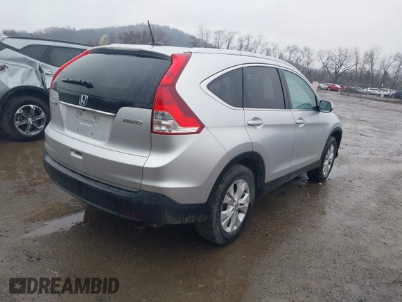 2014 Honda CR-V EX-L with VIN 2HKRM4H71EH652463, listed as a IAAI auction lot 42000482 with 168,610 mi miles. Bid and sale history available at carsss.com. Image 4.
