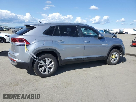 2021 Volkswagen Atlas S z VIN 1V2GC2CA5MC241111, wystawiony jako Copart lot #51863485 z przebiegiem 16 140 mil mil oraz Szkoda całkowita • Salvage title. Historia ofert i sprzedaży dostępna na DreamBid. Obrazek 3.
