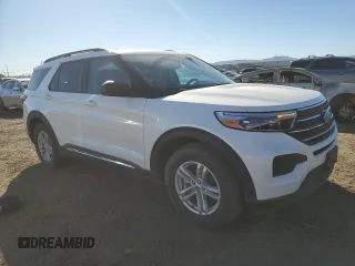 2023 Ford Explorer XLT with VIN 1FMSK7DH4PGC23778, listed as a Copart auction lot 44665345 with 79,783 mi miles and Salvage title. Bid and sale history available at DreamBid. Image 4.