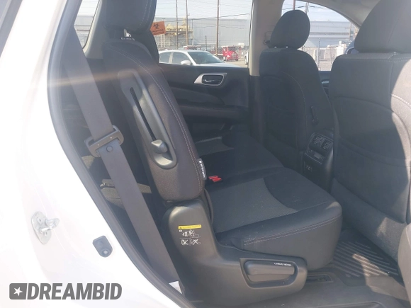 2019 Nissan Pathfinder S with VIN 5N1DR2MNXKC640870, listed as a IAAI auction lot 41490215 with 82,823 mi miles and . Bid and sale history available at DreamBid. Image 8.