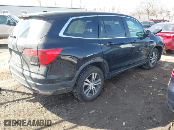 2016 Honda Pilot EX-L with VIN 5FNYF6H77GB108567, listed as a IAAI auction lot 41704962 with 193,873 mi miles. Bid and sale history available at carsss.com. Image 4.