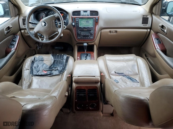 2003 Acura MDX with VIN 2HNYD18273H544735, listed as a Copart auction lot 43746955 with 337,084 mi miles and Salvage Title. Bid and sale history available at carsss.com. Image 8.