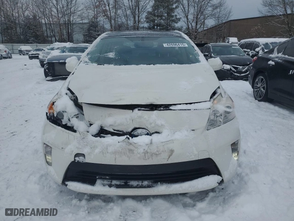 2012 Toyota Prius One with VIN JTDKN3DU9C5376034, listed as a Copart auction lot 42696415 with 84,335 mi miles and Clean Title. Bid and sale history available at carsss.com. Image 5.