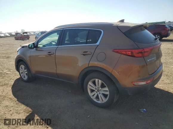 2017 Kia Sportage LX with VIN KNDPM3ACXH7053238, listed as a Copart auction lot 49084225 with 109,173 mi miles and Salvage Title. Bid and sale history available at carsss.com. Image 2.