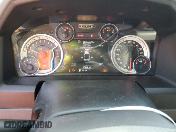 2017 Ram 1500 Big Horn with VIN 1C6RR7LT9HS832293, listed as a Copart auction lot 52532495 with 173,835 mi miles and Salvage Title. Bid and sale history available at carsss.com. Image 9.