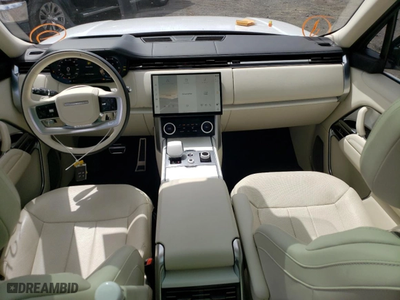 2023 Land Rover Range Rover SV with VIN SALKU9E71PA081286, listed as a Copart auction lot 53459885 with 6,288 mi miles and Salvage Title. Bid and sale history available at carsss.com. Image 8.