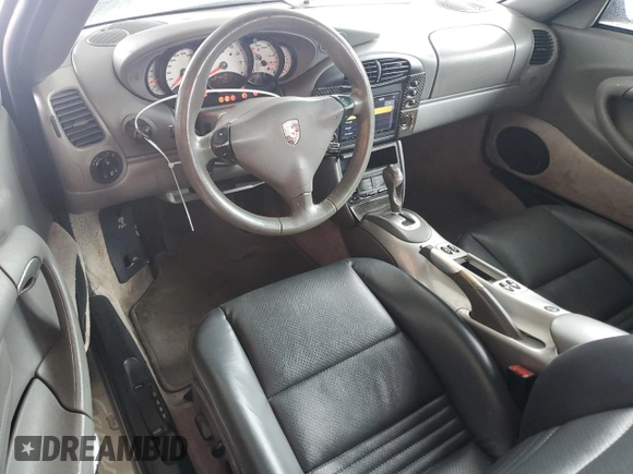 2001 Porsche 911 with VIN WP0CA29961S653641, listed as a Copart auction lot 87375084 with 116,300 mi miles and Salvage title. Bid and sale history available at DreamBid. Image 8.