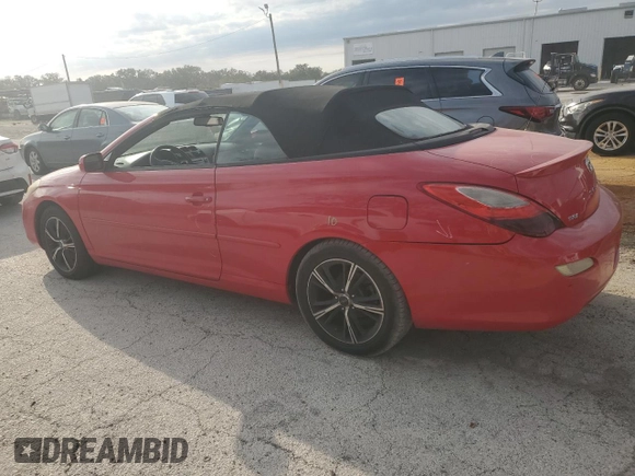 2007 Toyota Solara SE with VIN 4T1FA38PX7U109672, listed as a Copart auction lot 73306244 with Not Provided miles and Salvage Title. Bid and sale history available at DreamBid. Image 2.