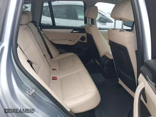 2013 BMW X3 xDrive28i with VIN 5UXWX9C51D0A21335, listed as a IAAI auction lot 41949974 with 98,357 mi miles. Bid and sale history available at carsss.com. Image 8.