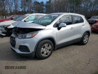 2019 Chevrolet Trax LS with VIN 3GNCJKSB7KL123943, listed as a Copart auction lot 46441505 with 182,707 mi miles and Salvage Title. Bid and sale history available at carsss.com. Image 1.