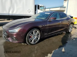 2018 Maserati Ghibli GranSport with VIN ZAM57XSSXJ1290876, listed as a Copart auction lot 73036224 with 50,344 mi miles and Clean Title. Bid and sale history available at carsss.com. Image 1.