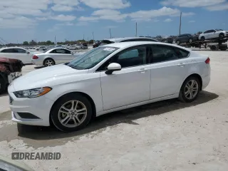 2018 Ford Fusion SE with VIN 3FA6P0HD9JR265486, listed as a Copart auction lot 55090775 with 119,253 mi miles and Clean Title. Bid and sale history available at carsss.com. Image 1.