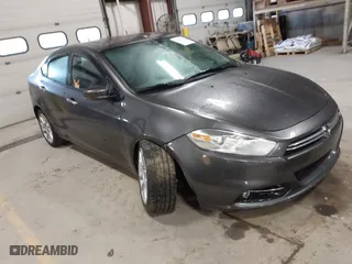 2014 Dodge Dart Limited with VIN 1C3CDFCBXED822116, listed as a IAAI auction lot 41442141 with 74,407 mi miles. Bid and sale history available at carsss.com. Image 1.