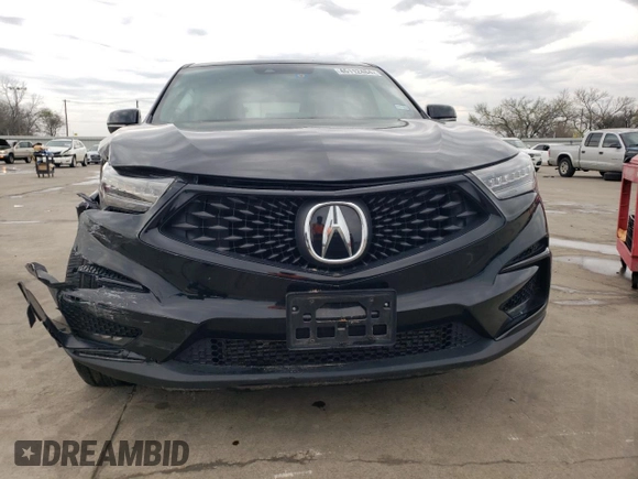 2021 Acura RDX w/A-Spec Package with VIN 5J8TC2H69ML040785, listed as a Copart auction lot 46112484 with 31,096 mi miles. Bid and sale history available at carsss.com. Image 5.