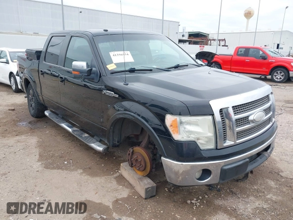 2009 Ford F-150 XL with VIN 1FTPW12V99FA26098, listed as a IAAI auction lot 41356534 with 252,120 mi miles. Bid and sale history available at carsss.com. Image 1.